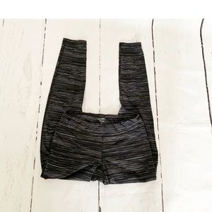 Champion Gray Black Duo Dry Legging Pants